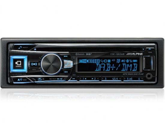 Alpine avtoradio CDE-196DAB