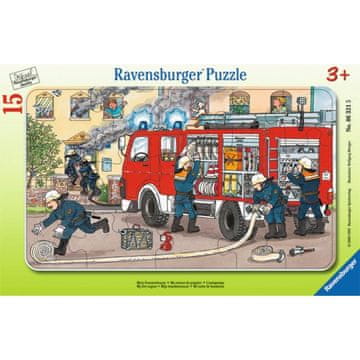 Ravensburger Gasilci gasijo sestavljanka, 15 delov