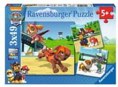 Ravensburger sestavljanka Tačke na patrulji se igrajo, 3x49d