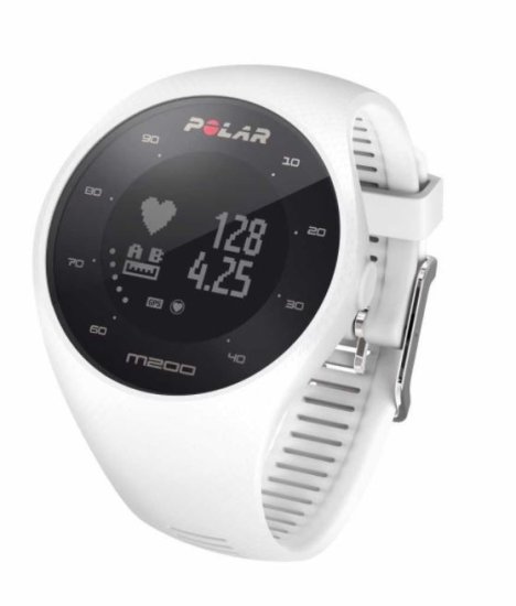 Polar športna ura M200, M/L, bela - Odprta embalaža