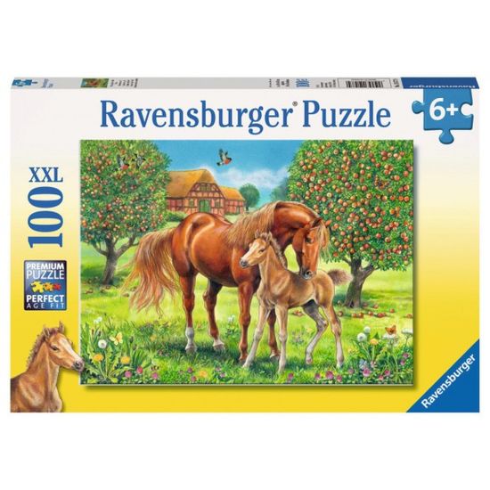 Ravensburger sestavljanka Konji na polju, 100d