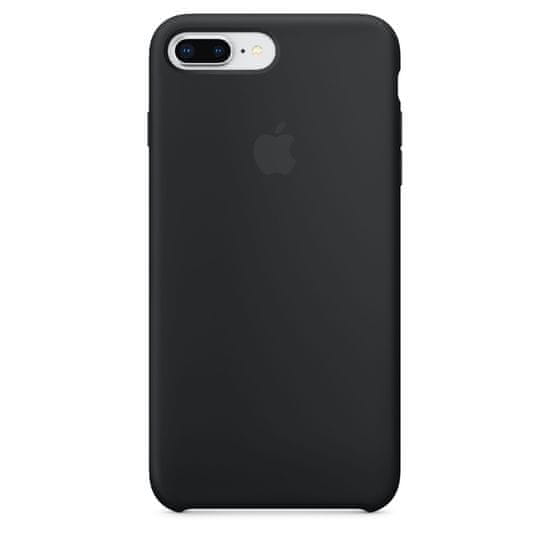 Apple silikonski ovitek iPhone 8/7 Plus Silicone Case - Black