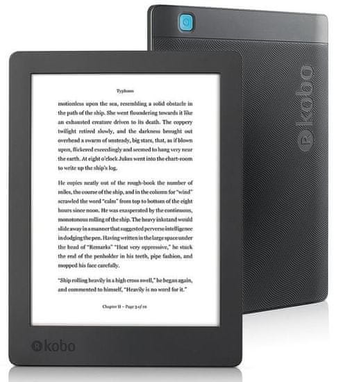 Kobo E-bralnik Aura H2O 2nd EDITION, 17.2 cm (6.8
