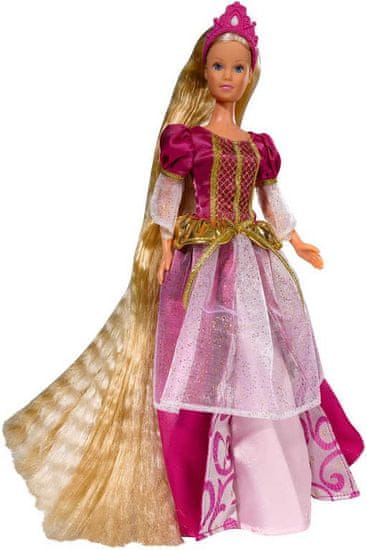 Simba lutka Steffi Rapunzel - v rdeči obleki