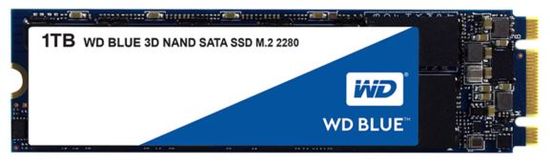 Western Digital SSD disk SATA 3 1TB BLUE 3D NAND M.2 2280 (WDS100T2B0B) - odprta embalaža
