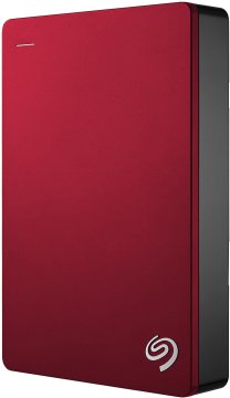 Seagate zunanji trdi disk 4TB 2,5 USB 3.0 Backup Plus, rdeč (STDR4000902)