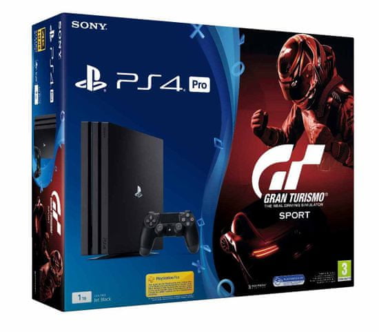 Sony PlayStation 4 Pro - 1TB + Gran Turismo Sport