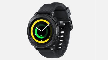 Samsung pametna ura Gear Sport, črna