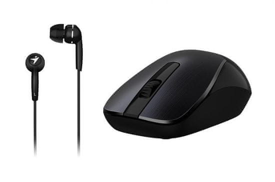 Genius brezžična miška MH-7018 + slušalke z mikrofonom (31280006400)