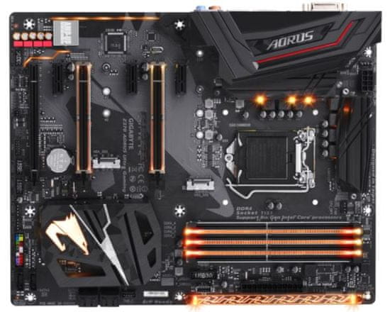 Gigabyte matična plošča GA-Z370 AORUS Ultra Gaming, DDR4, SATA3, USB3.1Gen2, HDMI, LGA1151 ATX