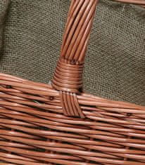 Lienbacher pletena košara za les, svetla (21.02.612.2)