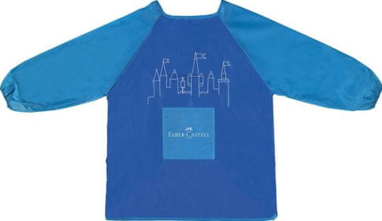 Faber-Castell zaščitna obleka za likovno ustvarjanje FC, modra