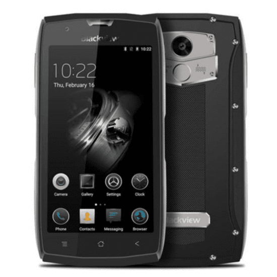 iGET Blackview GSM telefon BV7000 Pro, siv - odprta embalaža