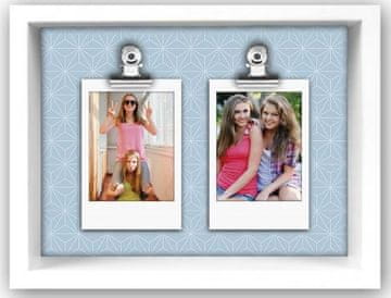 ZEP foto okvir Funny, 2 sliki, 5,3x8,5 cm, moder (TD19B)