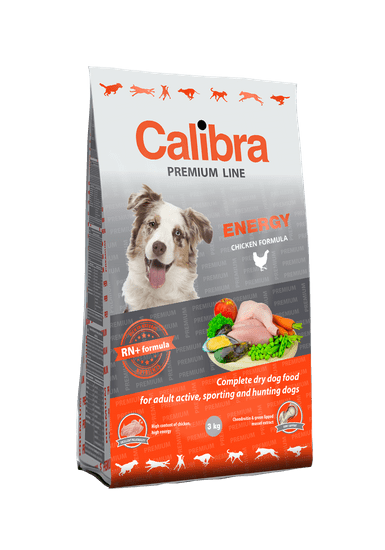 Calibra Premium Line Energy hrana za aktivne pse, 3 kg