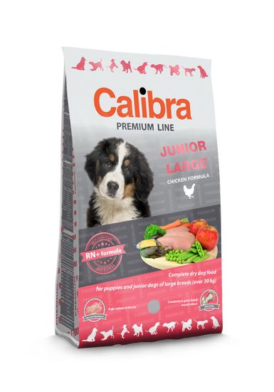 Calibra hrana za pse Premium Line Junior Large, 12 kg