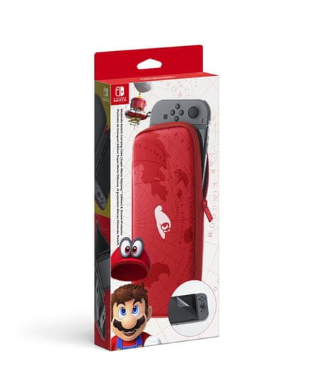 Nintendo torbica in začita za ekran, Super Mario Odyssey Edition (Switch)
