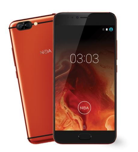 NOA GSM telefon Element H10LE, rdeč + NOA Premium Care garancija