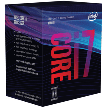 Intel procesor Core i7-8700 BOX, Coffee Lake