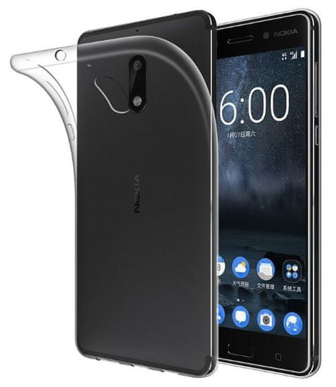 ultra tanek silikonski ovitek za Nokia 5, prozoren