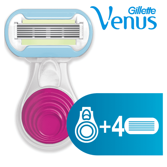 Gillette brivnik Venus Snap + 3 nadomestne glave