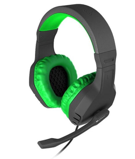Genesis slušalke Gaming NATEC Argon 200, zelene - odprta embalaža