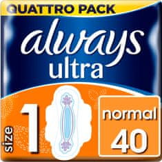 Always Ultra Regular Light vložki, 40 kosov