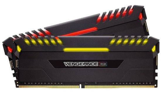 Corsair pomnilnik RAM Vengeance 16GB (2x8GB) 3000MHz DDR4 RGB LED (CMR16GX4M2C3000C15)