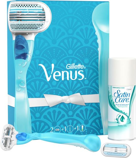 Gillette Venus britvica + Satin Care gel, 75 ml