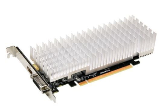 Gigabyte grafična kartica GeForce GT 1030, 2GB GDDR5, Silent Low Profile, PCI-E 2.0