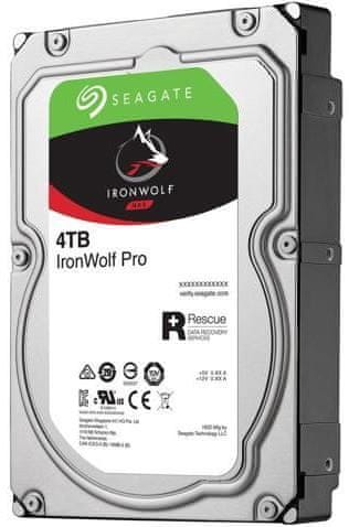 Seagate trdi disk NAS IronWolf Pro 4 TB, Sata 3, 7200, 256 MB