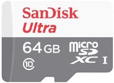 SanDisk spominska kartica microSDXC 64 GB UHS-I Class10