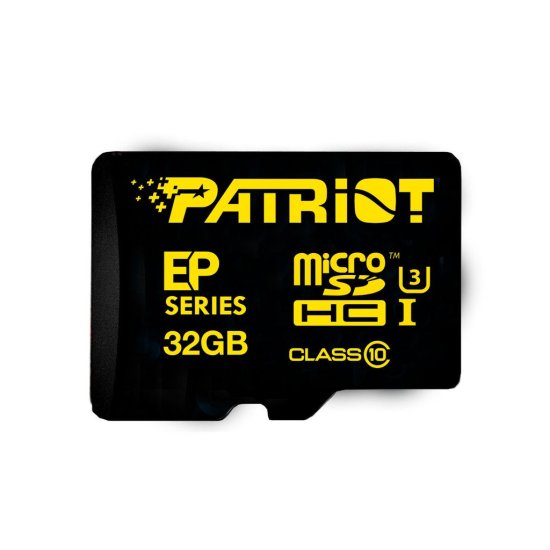 Patriot spominska kartica microSDHC, 32 GB, Class 10, UHS-I U3
