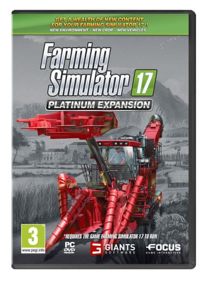 Focus Farming Simulator 17 -Platinum Expansion (PC Expansion)