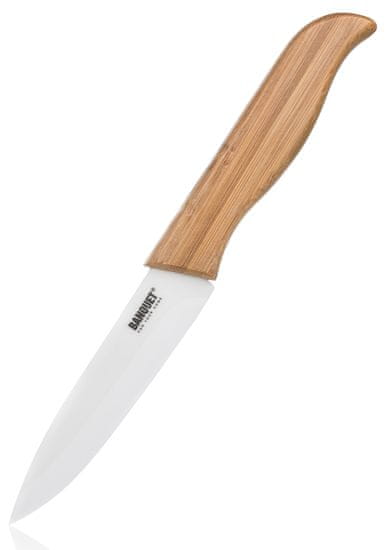 Banquet keramični nož ACURA BAMBOO, 20 cm
