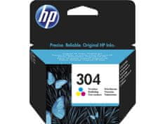 HP kartuša 304, Tri-color, 100 strani (YN9K05AE)