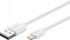 Goobay podatkovno-polnilni USB kabel za Apple naprave, 2 m