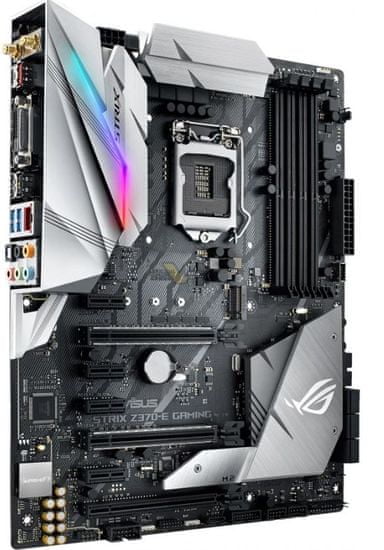 ASUS osnovna plošča MB STRIX Z370-E Gaming, LGA 1151, DDR4, ATX