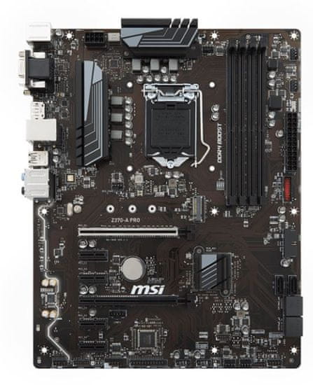 MSI osnovna plošča Z370-A Pro, S1151, ATX