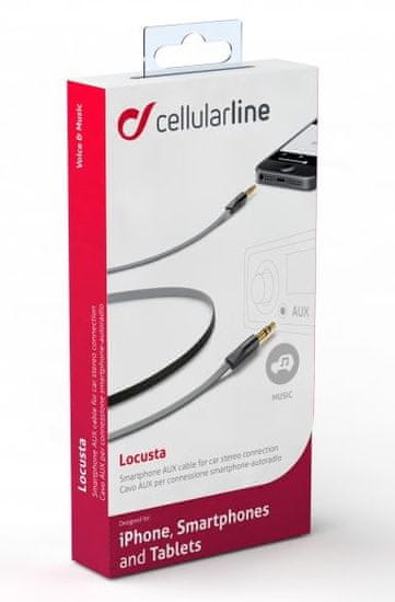 CellularLine Aux kabel, 1m