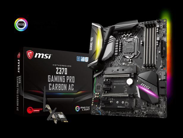 MSI osnovna plošča MSI Z370 GAMING Pro Carbon, LGA1151, ATX, DDR4