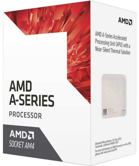 AMD procesor A6 9500 s hladilnikom Bristol Ridge, AM4, 65W (AD9500AGABBOX)
