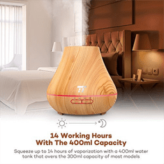 TaoTronics oljni difuzor TT-AD004, svetli les