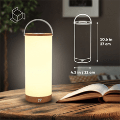 TaoTronics prenosna LED svetilka DL23