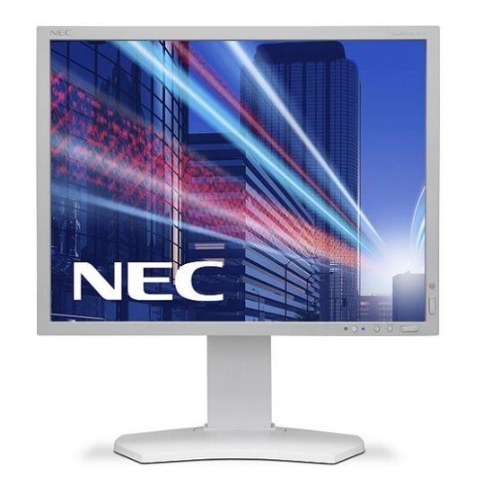 NEC LCD monitor MultiSync P212-WH, bel
