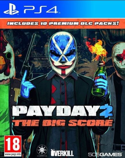 505 Gamestreet Payday 2: The Big Score (PS4)