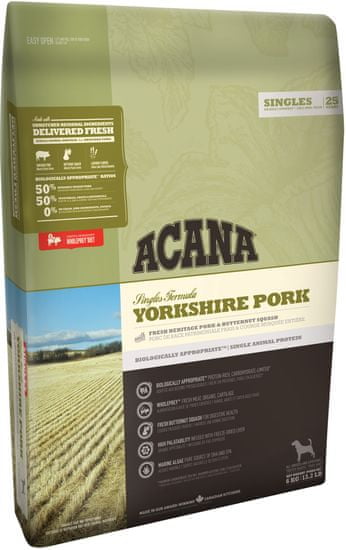 Acana hrana za pse, Yorkshire Pork, 6 kg