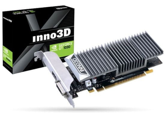 inno3D grafična kartica GeForce GT 1030 0DB 2GB GDDR5
