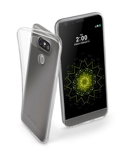 CellularLine ovitek Fine za LG G5, prozoren