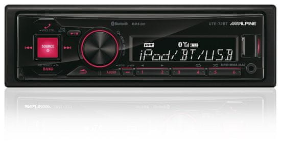 Alpine Avtoradio UTE-72BT